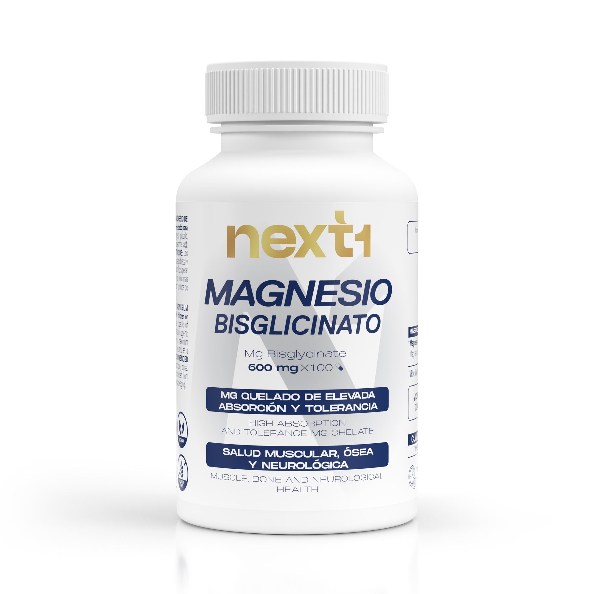 N1 MAGNESIO BISGLICINATO 100 CÁPSULAS